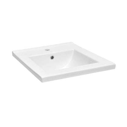 Swiss Madison, 18" Ceramic Square Vanity Sink Top