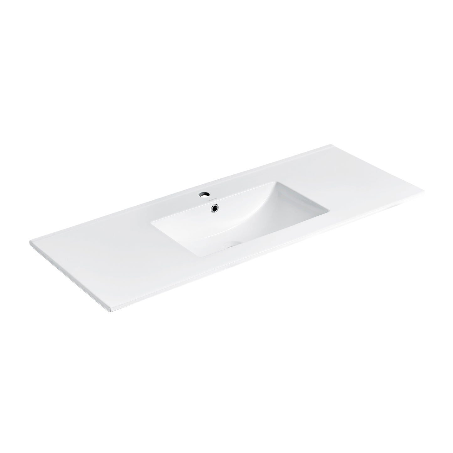 Swiss Madison, 48" Vanity Sink Top in Glossy White