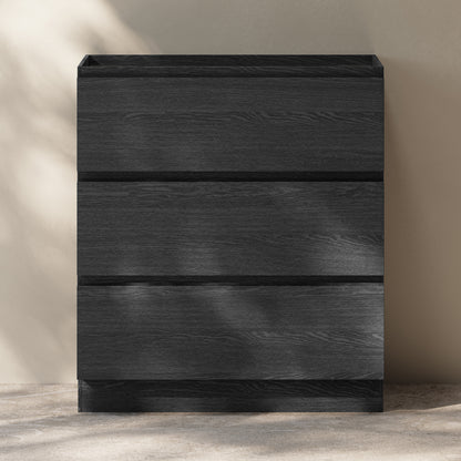 Swiss Madison, Liberte 30" Freestanding Bathroom Vanity Cabinet without Top in Black Oak