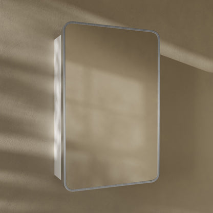 Swiss Madison Pierre wall-mount bathroom vanity in Polished Chrome — view 6