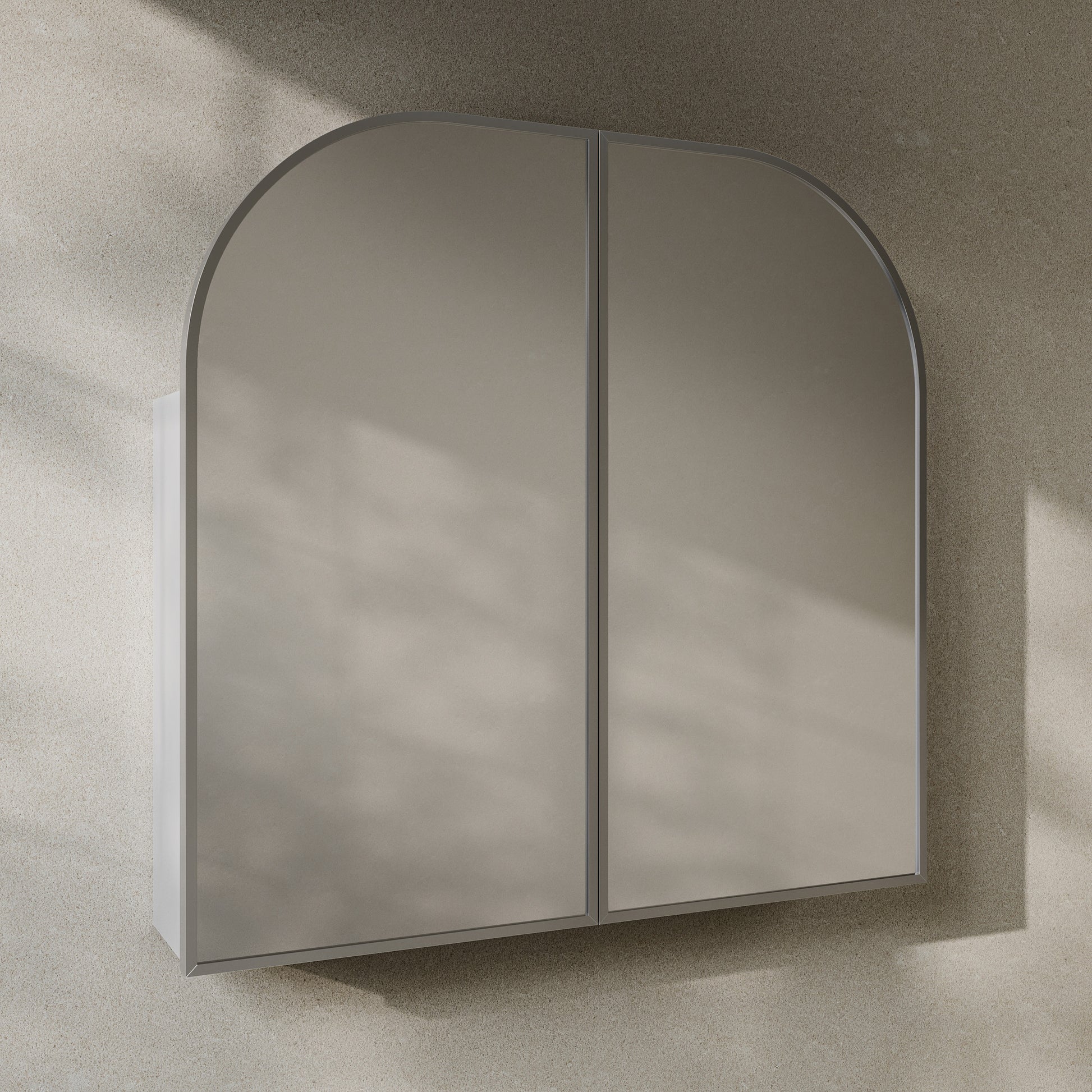 Swiss Madison Porte wall-mount bathroom vanity in Chrome — view 6