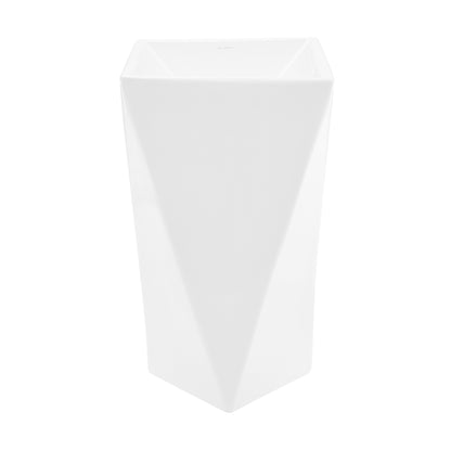 Swiss Madison, Brusque One-Piece Pedestal Sink