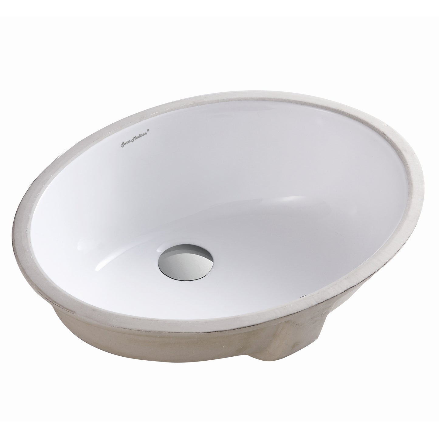Swiss Madison, Monaco 19 Oval Under-Mount Bathroom Sink