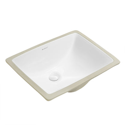Swiss Madison, Plaisir 18.5 Rectangular Under-Mount Bathroom Sink
