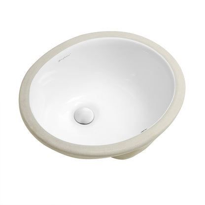 Swiss Madison, Plaisir 16.5 Oval Under-Mount Bathroom Sink