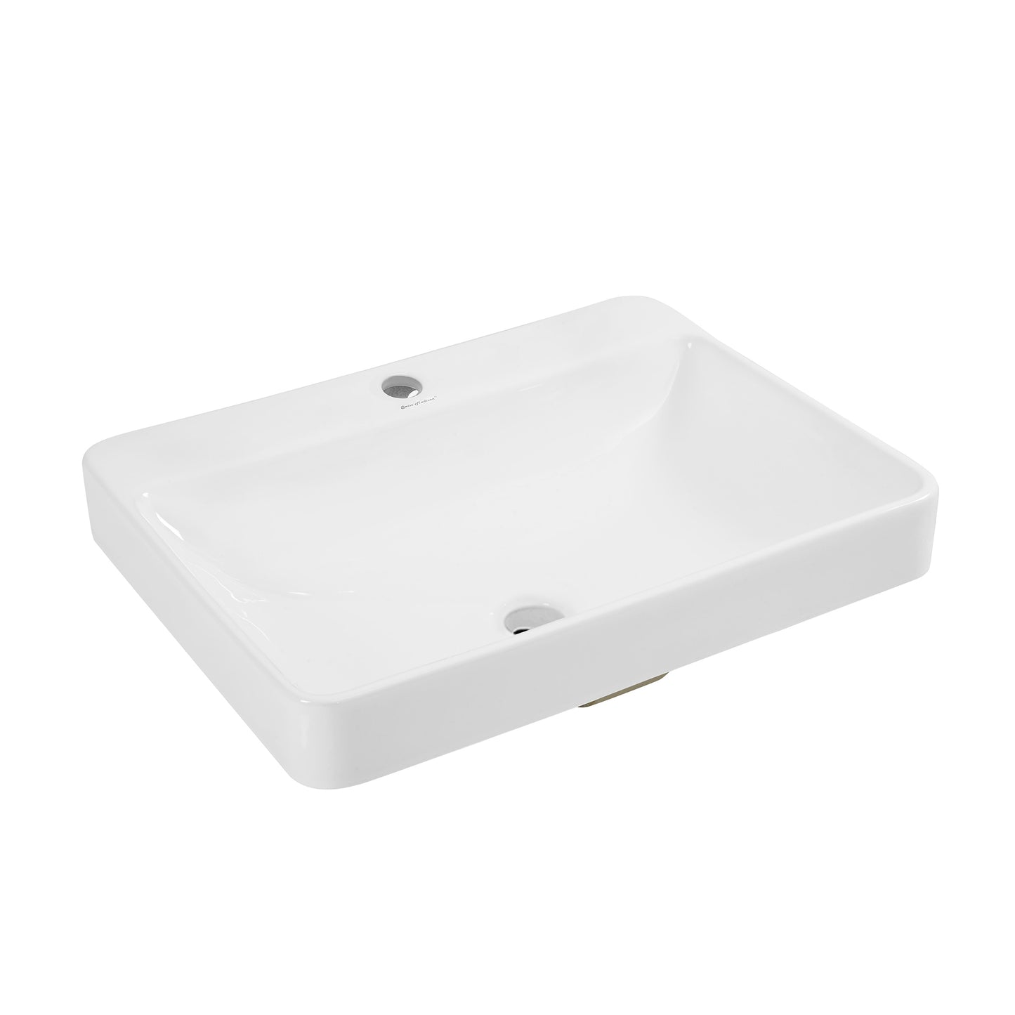 Swiss Madison, Carre Large Rectangle Vessel Sink