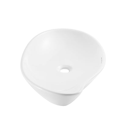 Swiss Madison, Daxton Glossy White Ceramic Specialty Vessel Sink 25.5 in