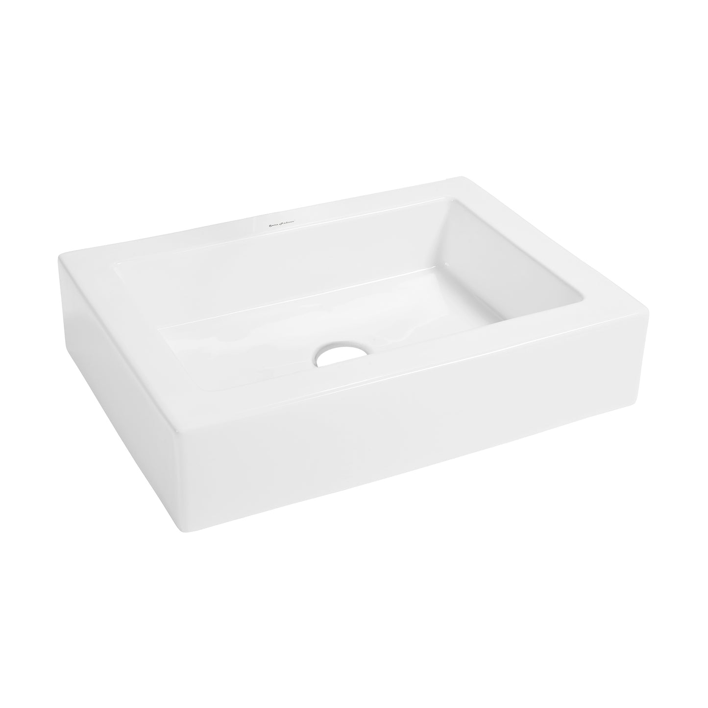 Swiss Madison, Voltaire Ceramic Rectangle Vessel Sink
