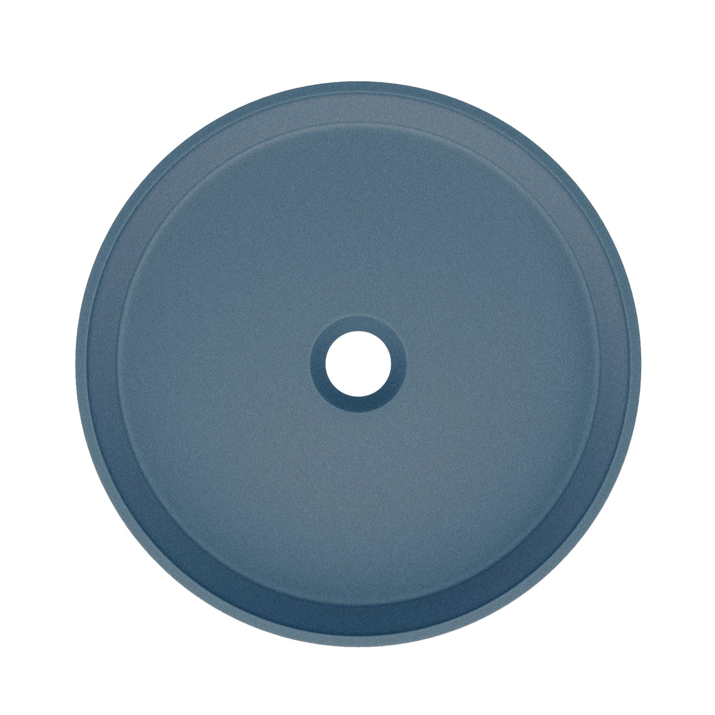 Swiss Madison, Lisse 14.5" Concrete Round Vessel Sink in Matte Royal Blue