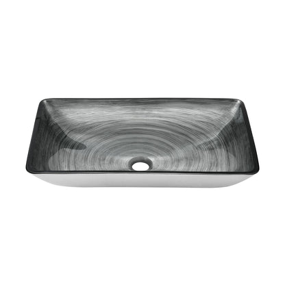 Swiss Madison Smoky Grey vessel bathroom vanity — view 9