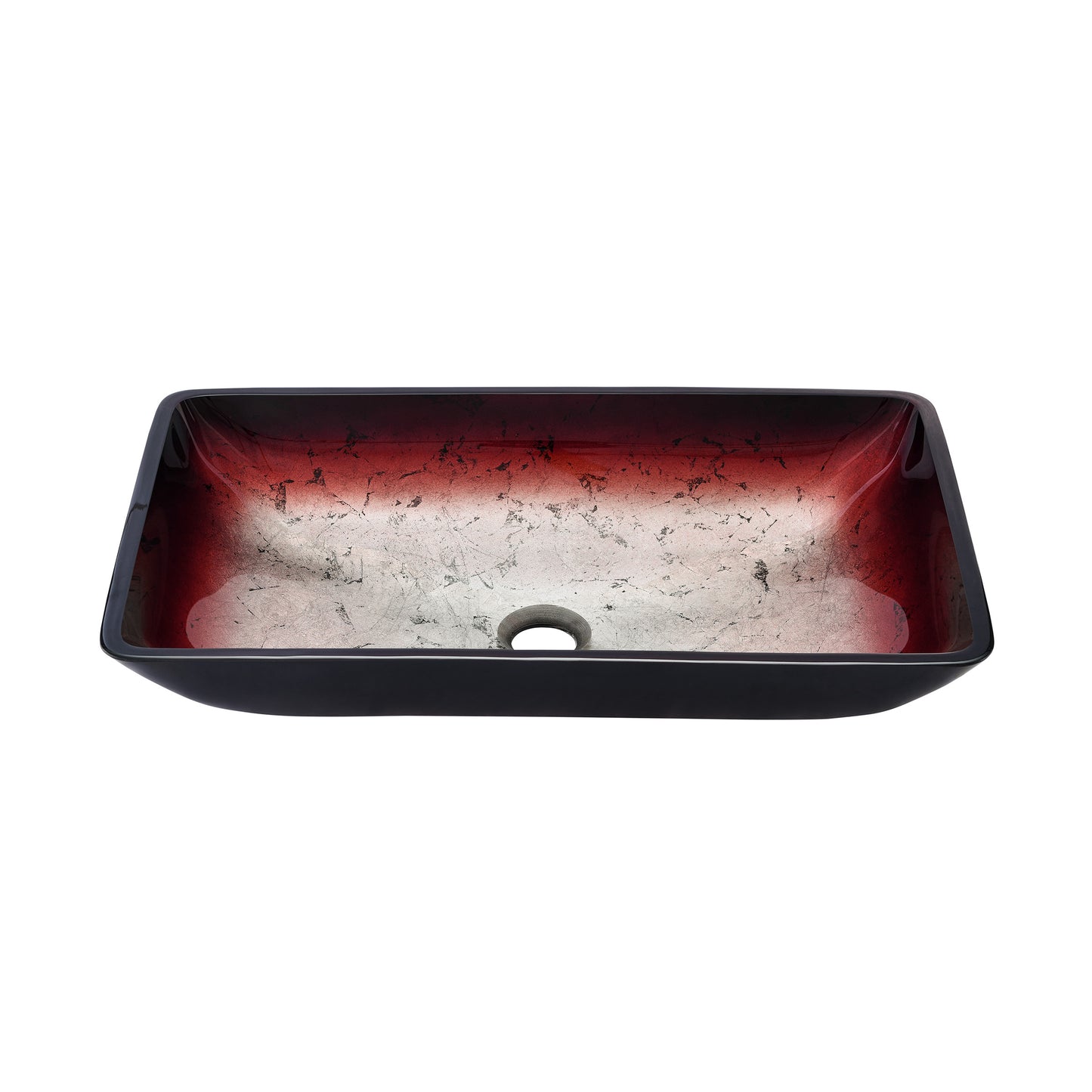 Swiss Madison Ember Red vessel bathroom vanity — view 8