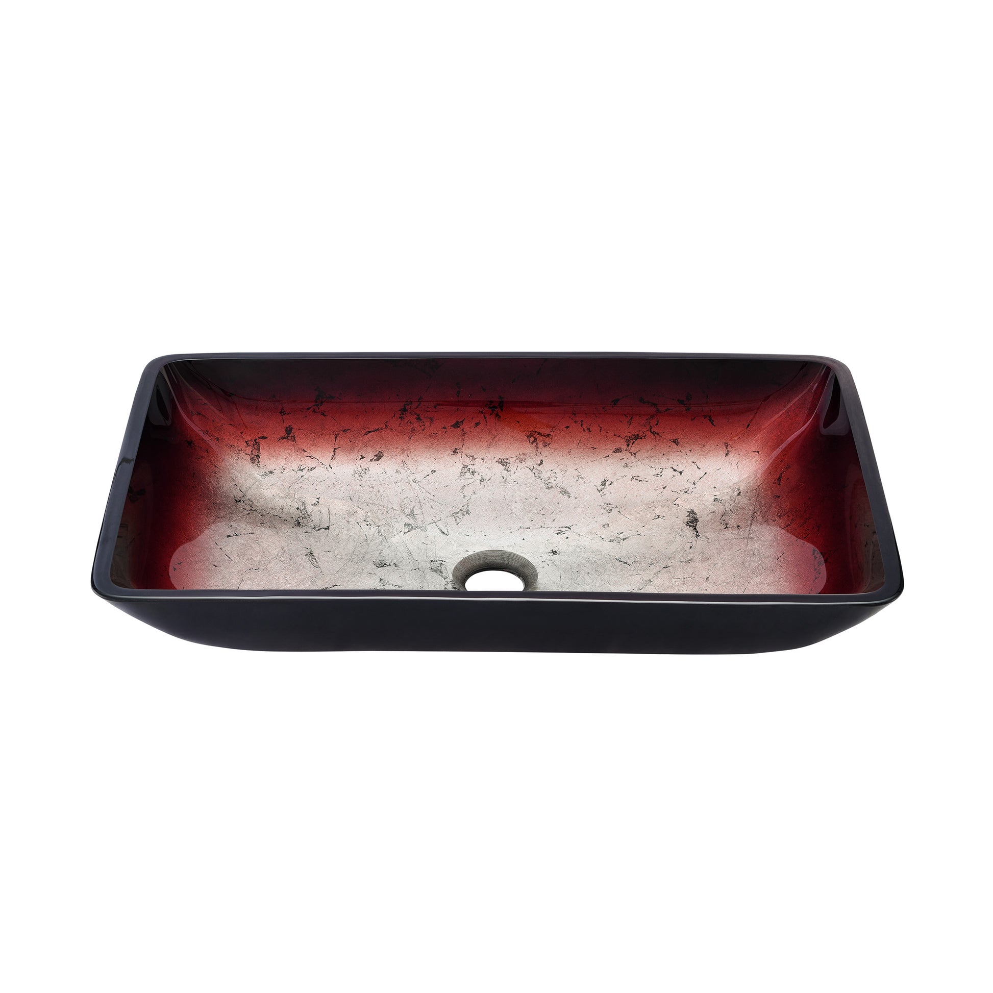 Swiss Madison Ember Red vessel bathroom vanity — view 8