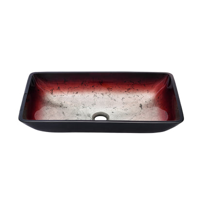 Swiss Madison Ember Red vessel bathroom vanity — view 8