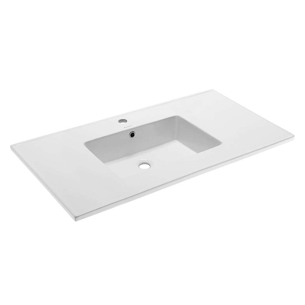 Swiss Madison, Voltaire 37 Vanity Top Sink with Single Faucet Hole