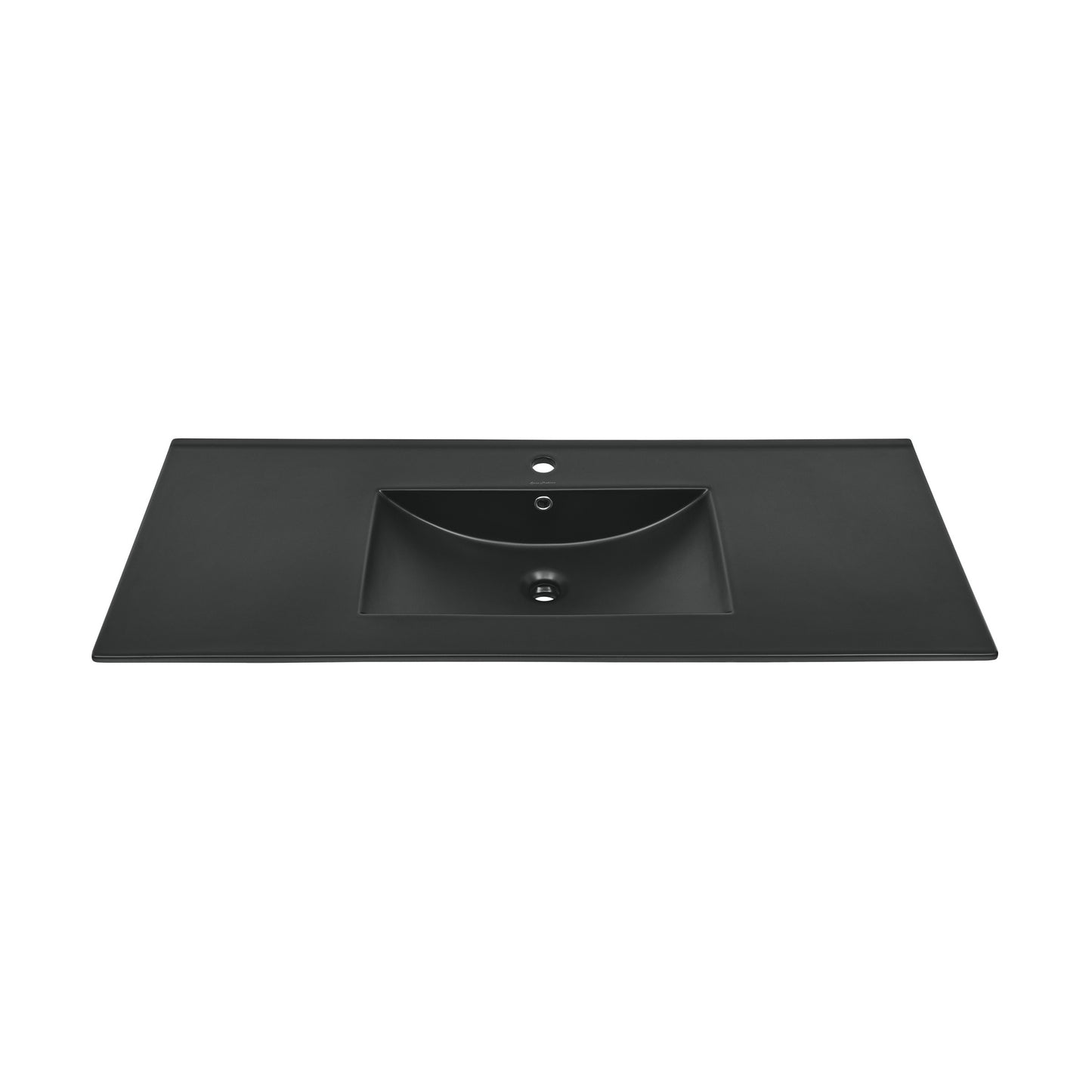Swiss Madison, 48" Vanity Sink Top in Matte Black