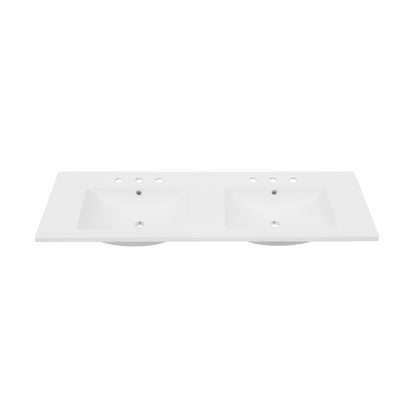 Swiss Madison, 60 inch Vanity Top Bathroom Sink with 3 Holes