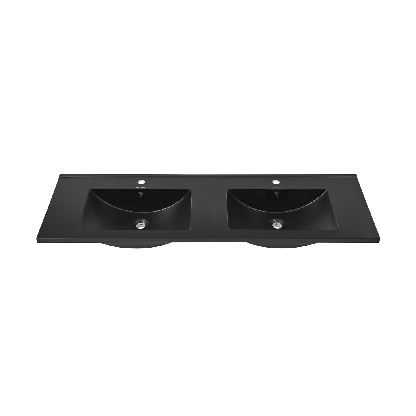 Swiss Madison, 60 inch Vanity Top Bathroom Sink in Matte Black