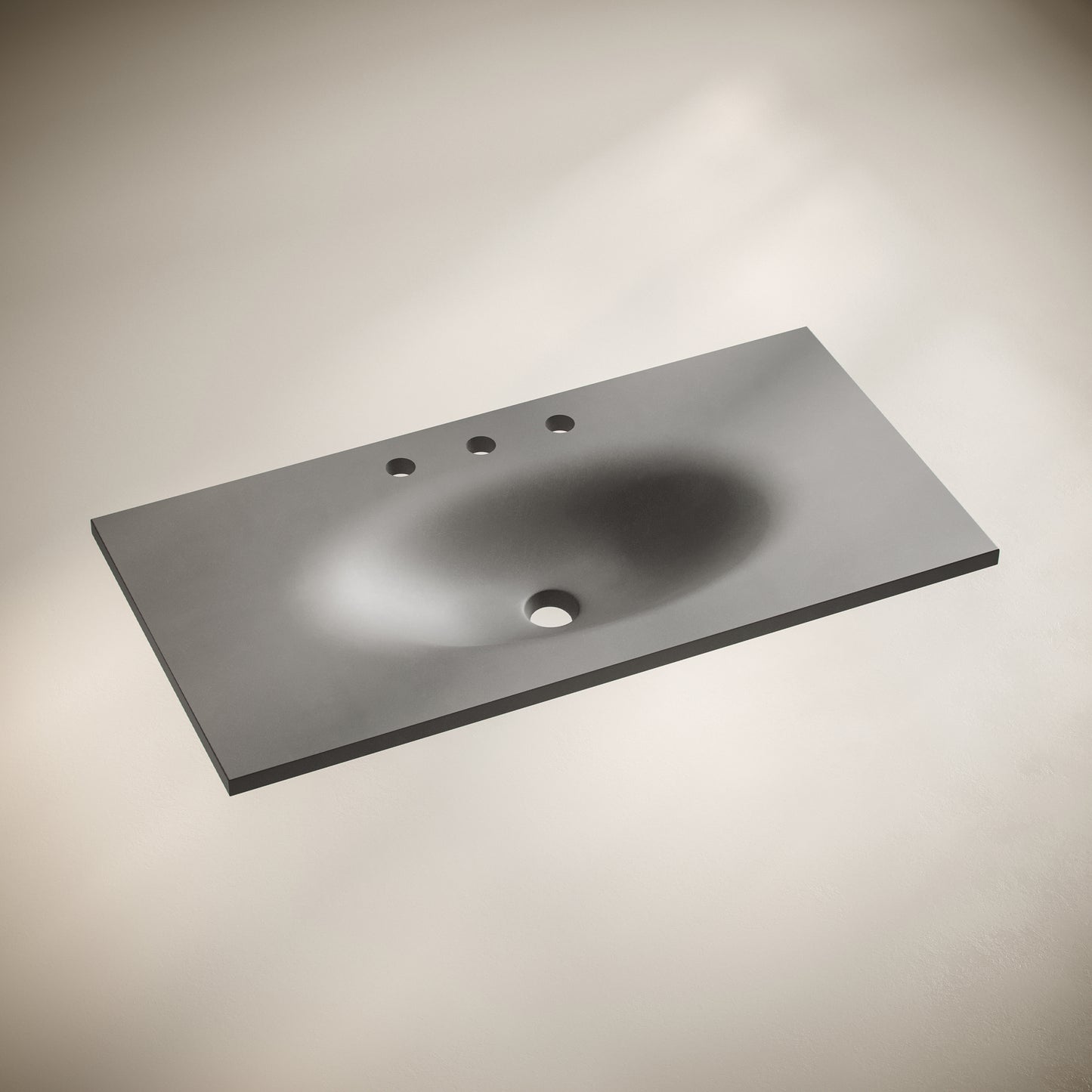 Swiss Madison 36-inch bathroom vanity in Matte Dark Gray — view 3