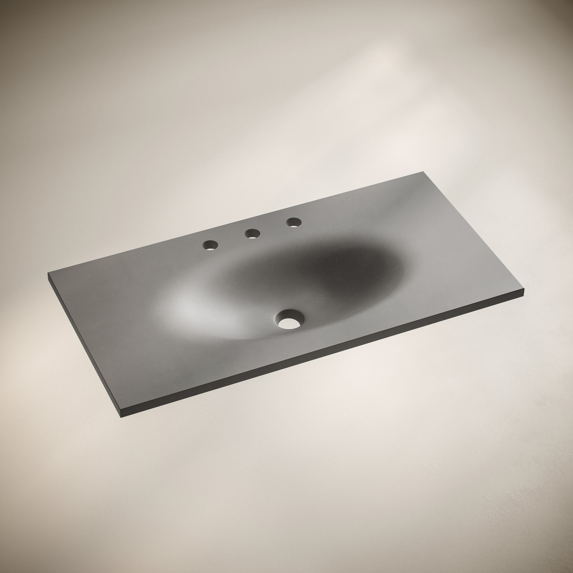 Swiss Madison 36-inch bathroom vanity in Matte Dark Gray — view 3