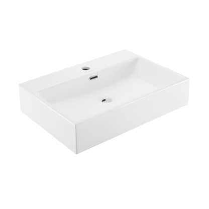 Swiss Madison, Claire 24" Rectangle Wall-Mount Bathroom Sink