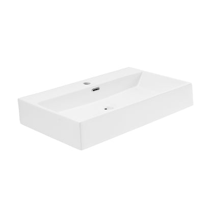 Swiss Madison, Claire 30" Rectangle Wall-Mount Bathroom Sink