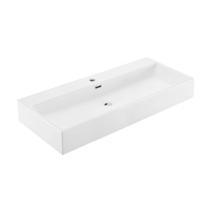 Swiss Madison, Claire 40" Rectangle Wall-Mount Bathroom Sink