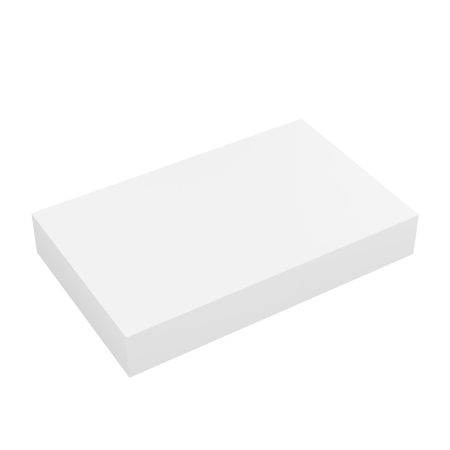 Swiss Madison, Monaco 36" Floating Bathroom Shelf in Glossy White (SM-VS252)