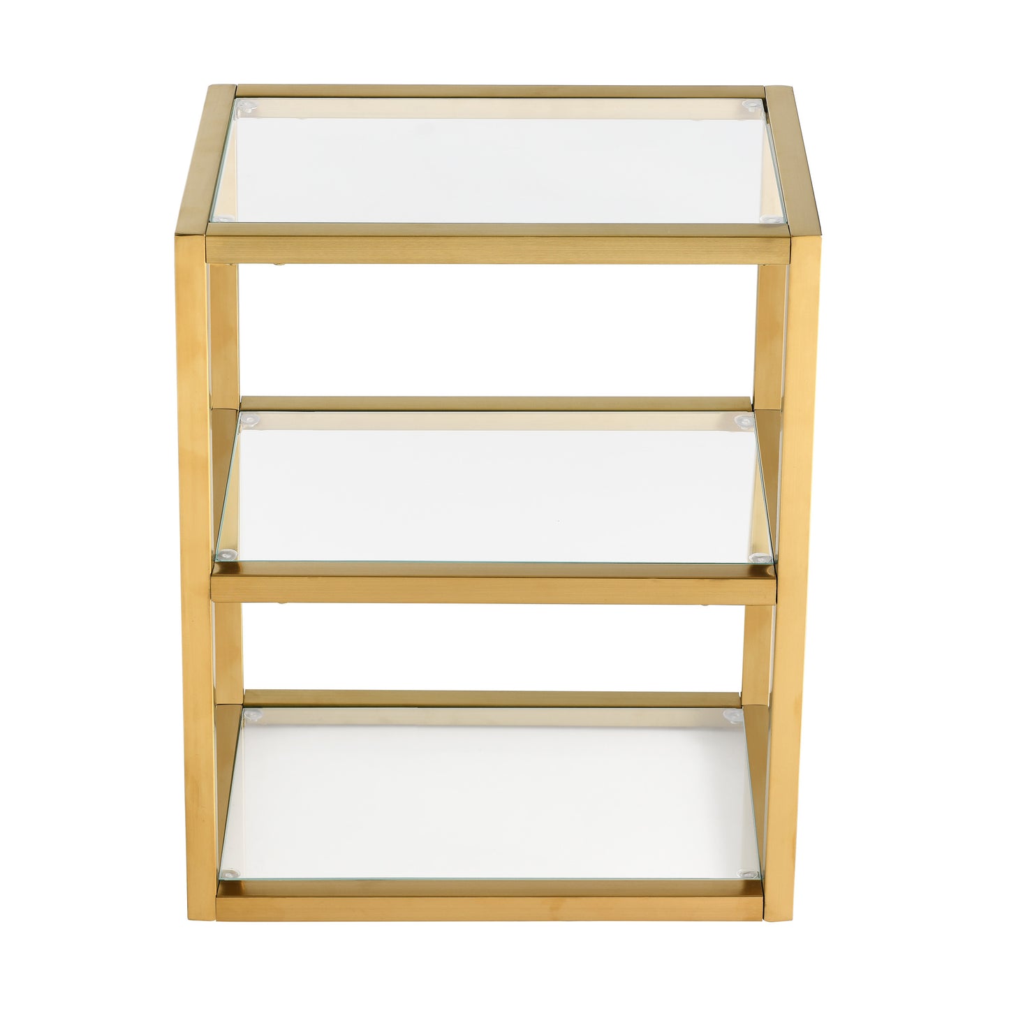 Swiss Madison, Pierre 16"x20"x10" Wall-Mounted Linen Cabinet in Brushed Gold