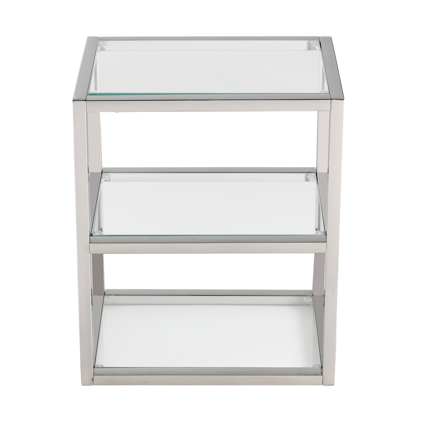 Swiss Madison, Pierre 16"x20"x10" Wall-Mounted Linen Cabinet in Chrome