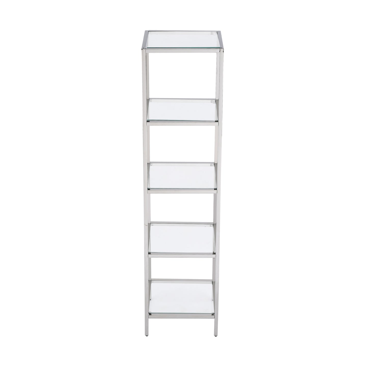Swiss Madison, Pierre 16"x65"x14" Freestanding Linen Cabinet in Chrome