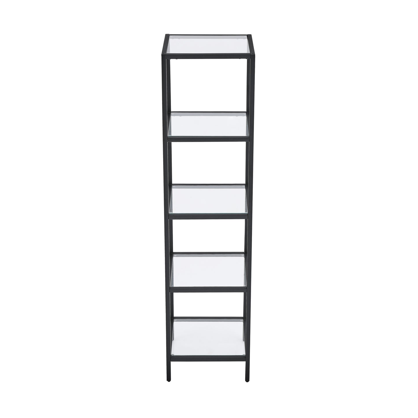 Swiss Madison, Pierre 16"x65"x14" Freestanding Linen Cabinet in Matte Black