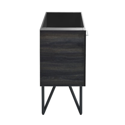 Swiss Madison, Annecy 36" Bathroom Vanity in Black Walnut - Cabinet Only