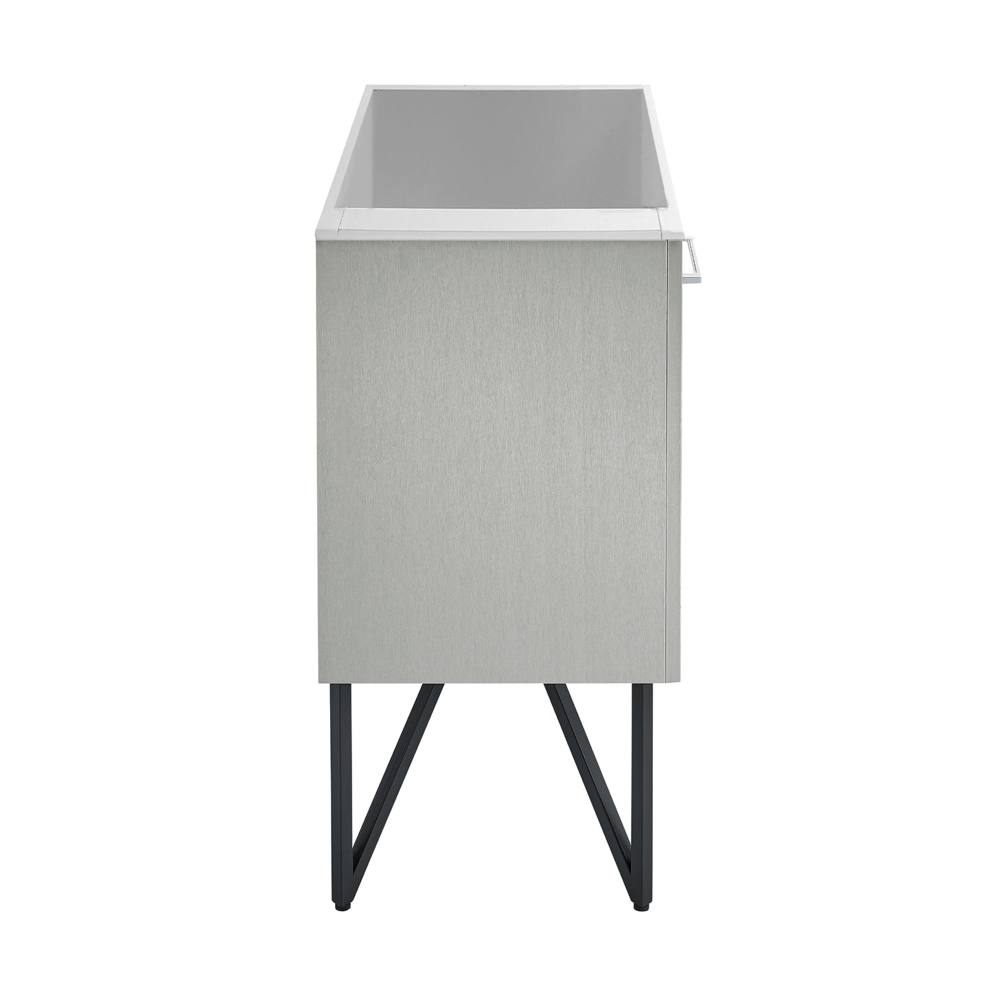 Swiss Madison, Annecy 36" Bathroom Vanity in Brushed Grey - Cabinet Only