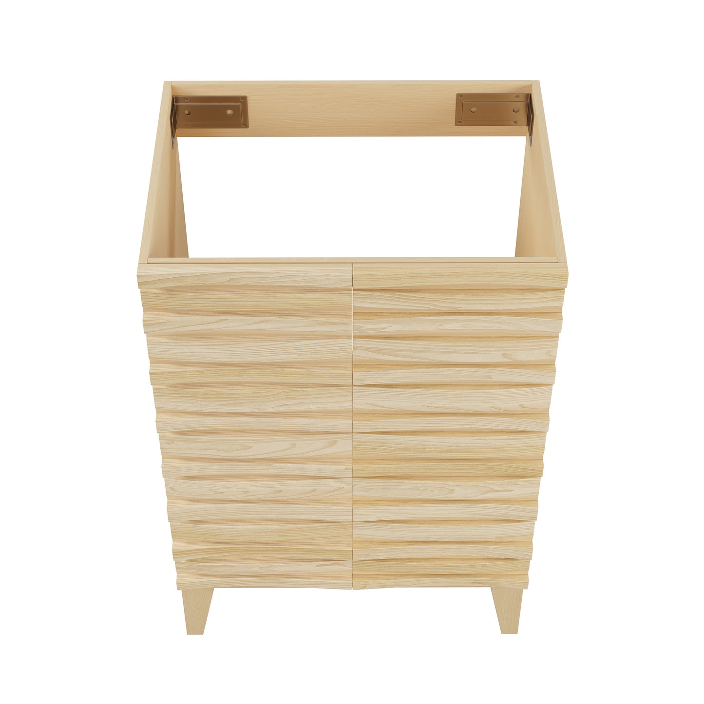 Swiss Madison, Cascade 24" Bathroom Vanity in Natural Oak - Cabinet