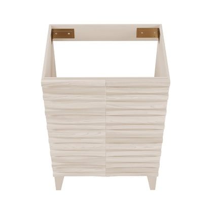 Swiss Madison, Cascade 24'' Bathroom Vanity in White - Cabinet