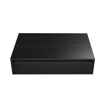 Swiss Madison, Avancer 36" Wall-Mounted Bathroom Vanity Cabinet without Top in Black Oak