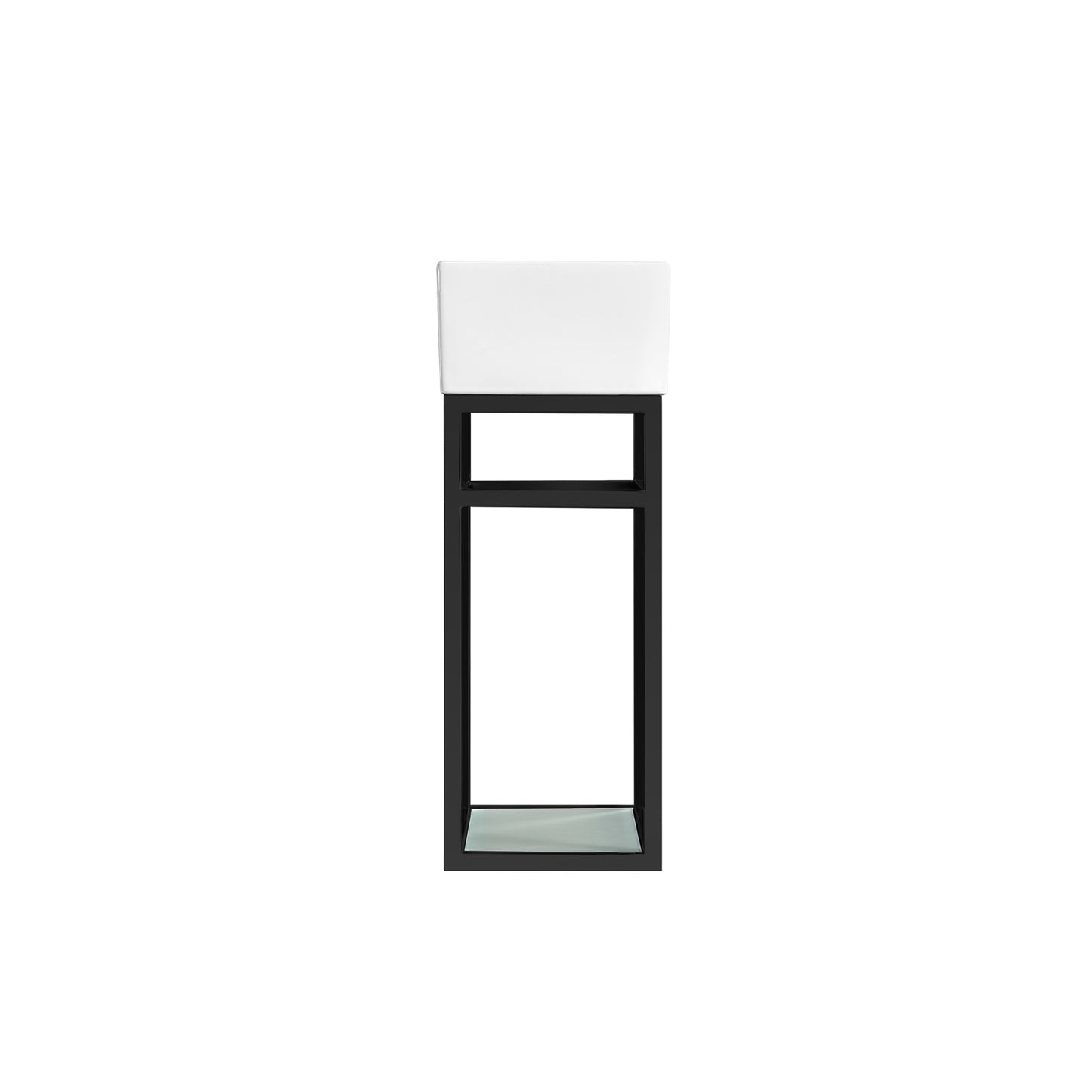 Swiss Madison, Pierre 19.5 Single, Metal Frame, Open Shelf, Bathroom Vanity