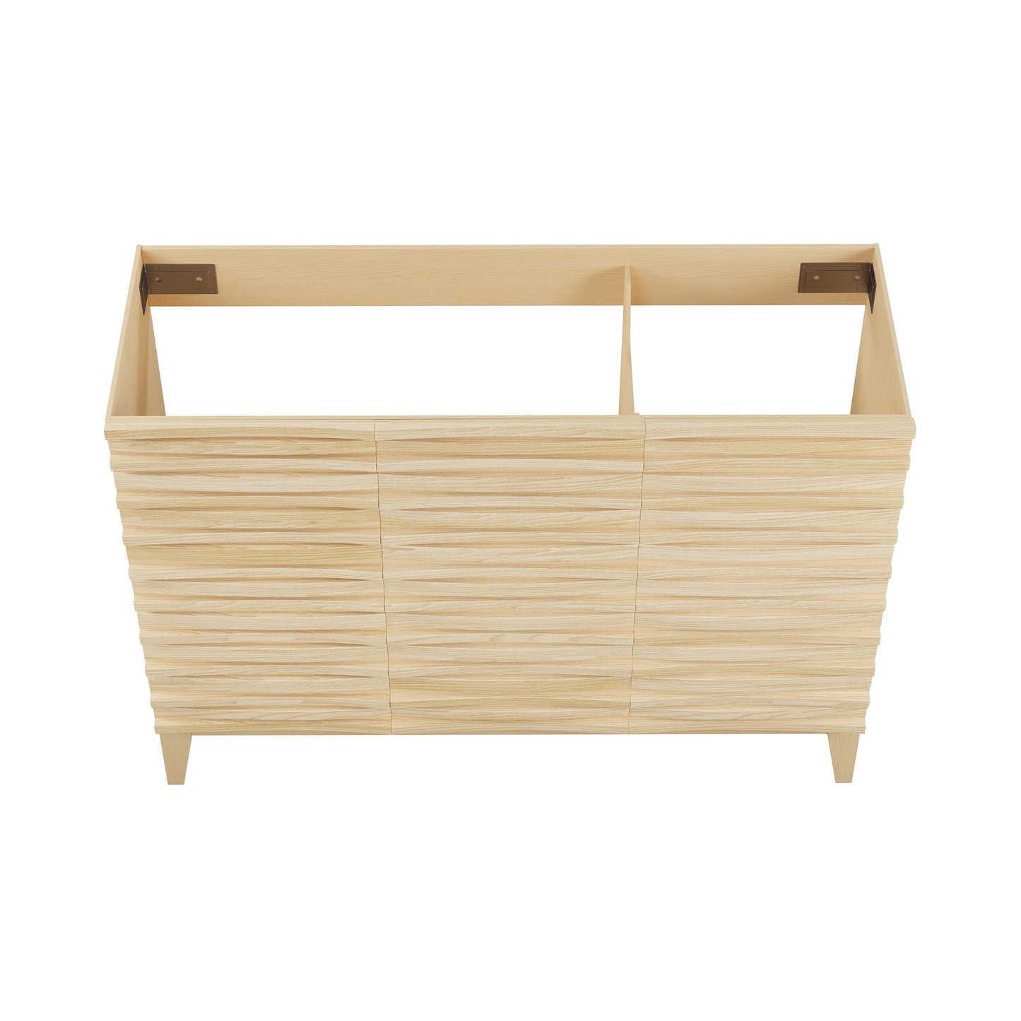 Swiss Madison Cascade 48-inch bathroom vanity in Natural Oak - Cabinet — view 4