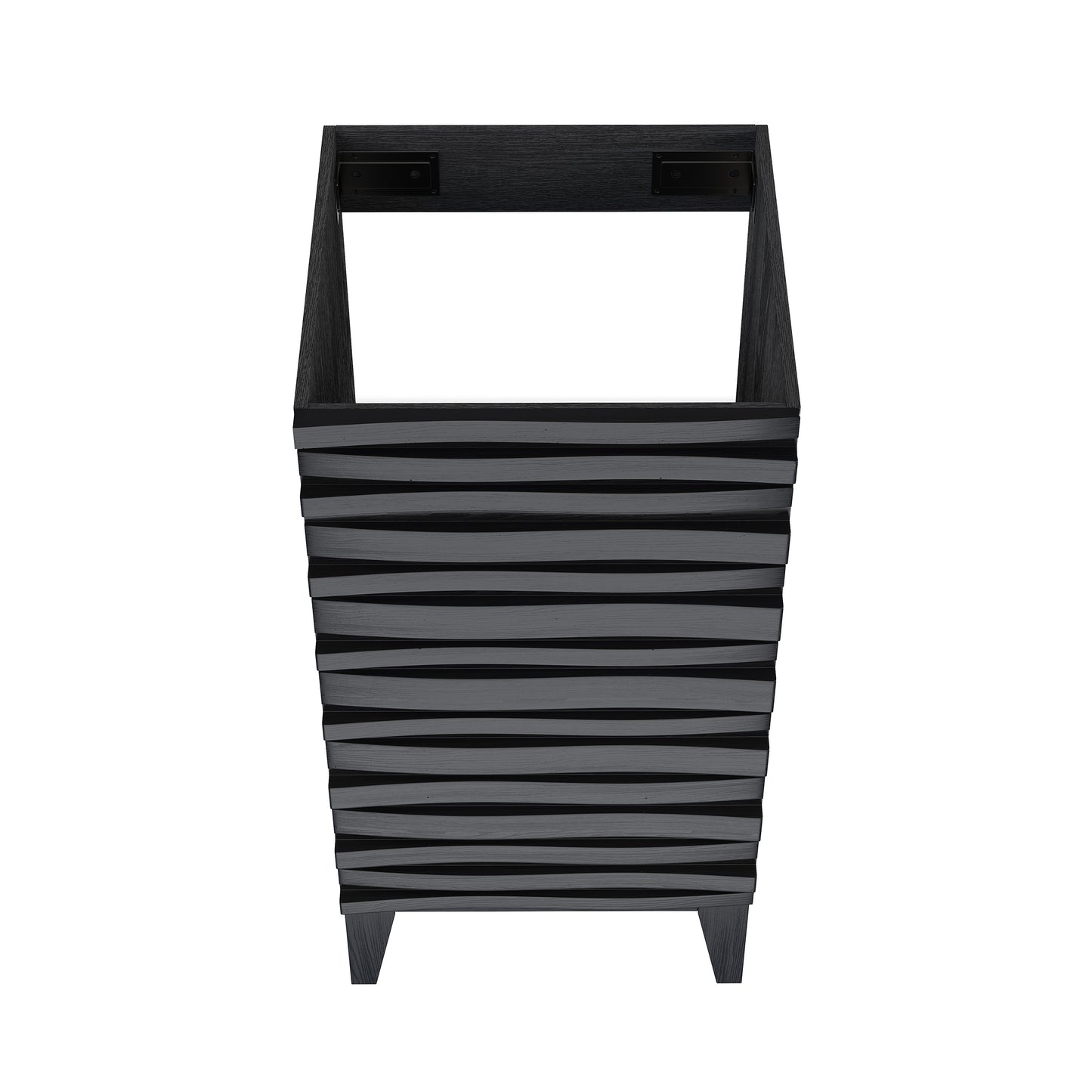 Swiss Madison, Cascade 18" Bathroom Vanity in Black - Cabinet