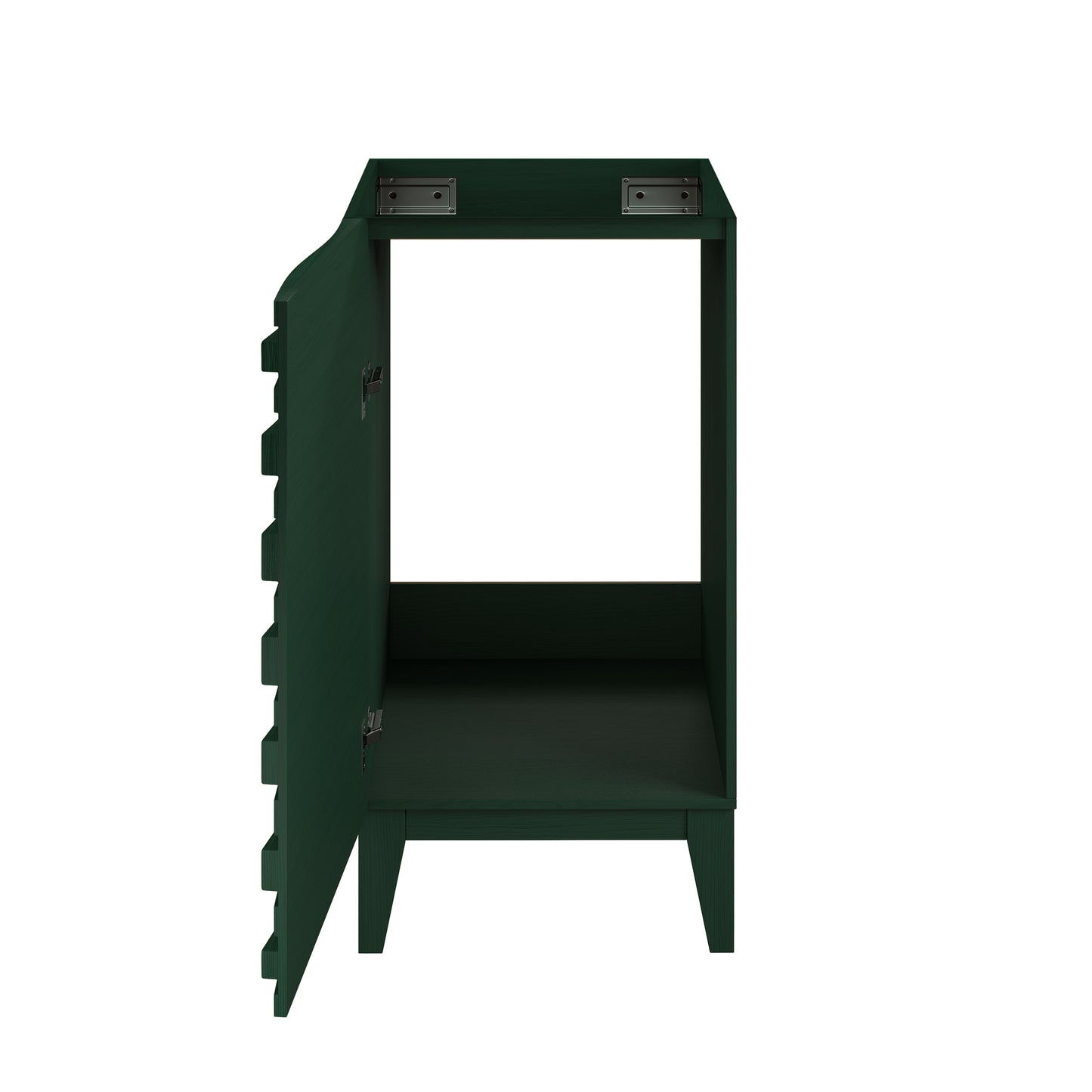 Swiss Madison, Cascade 18" Freestanding Bathroom Vanity Cabinet without Top in Green Oak