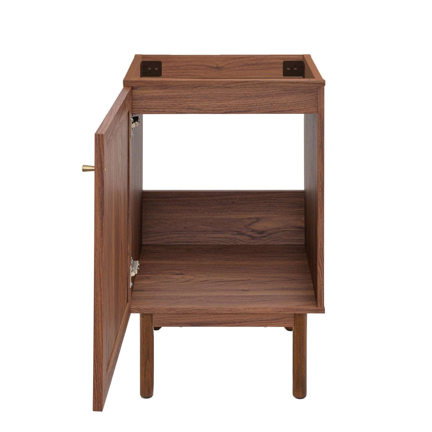 Swiss Madison, Classe 18" Bathroom Vanity in Dark Walnut Cabinet Only