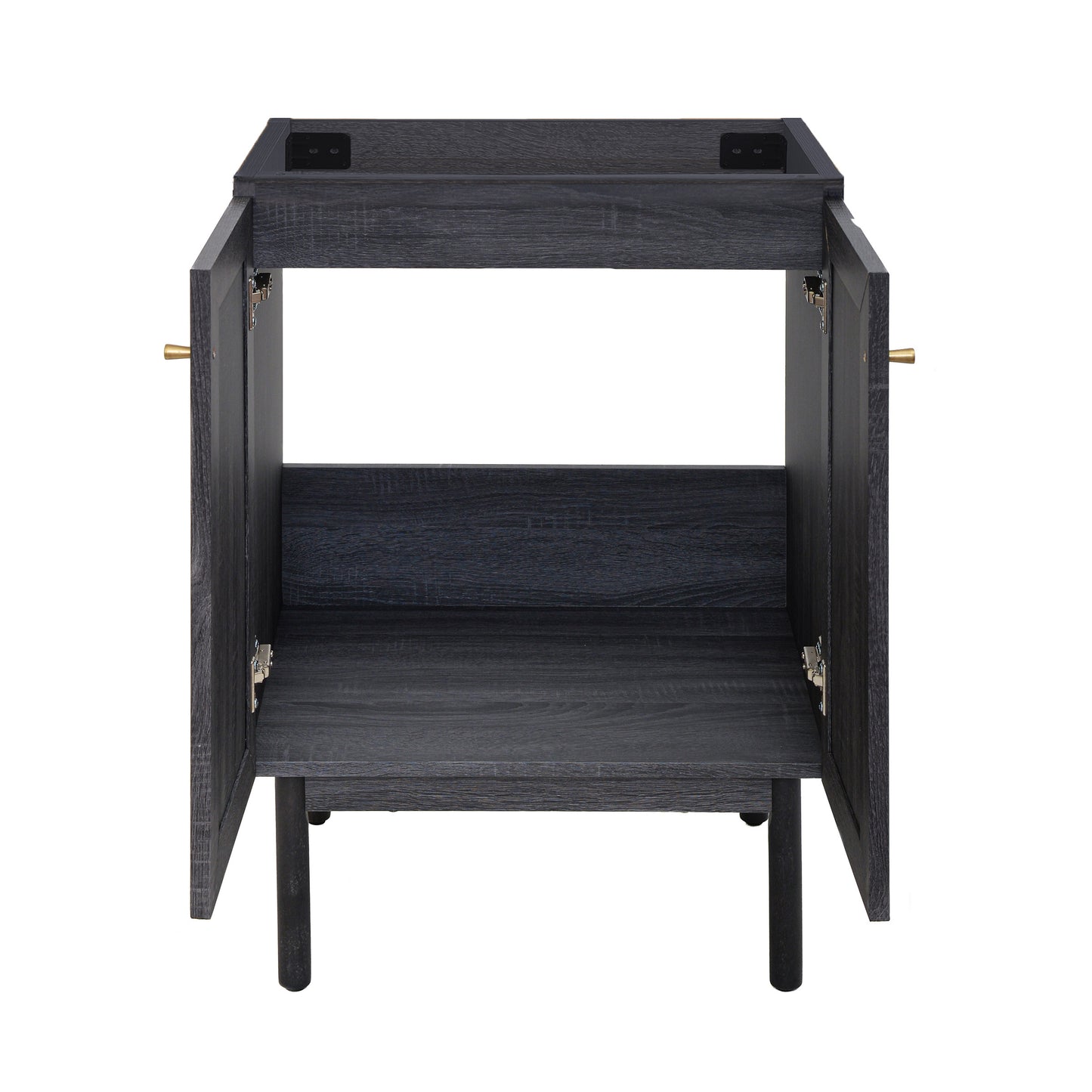 Swiss Madison, Classe 24" Bathroom Vanity in Black Cabinet Only