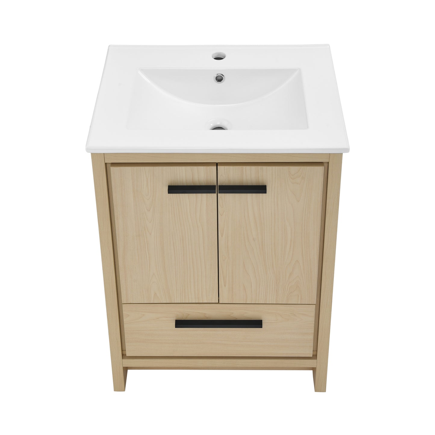 Swiss Madison, Virage 24 Freestanding, Bathroom Vanity in Natural Oak
