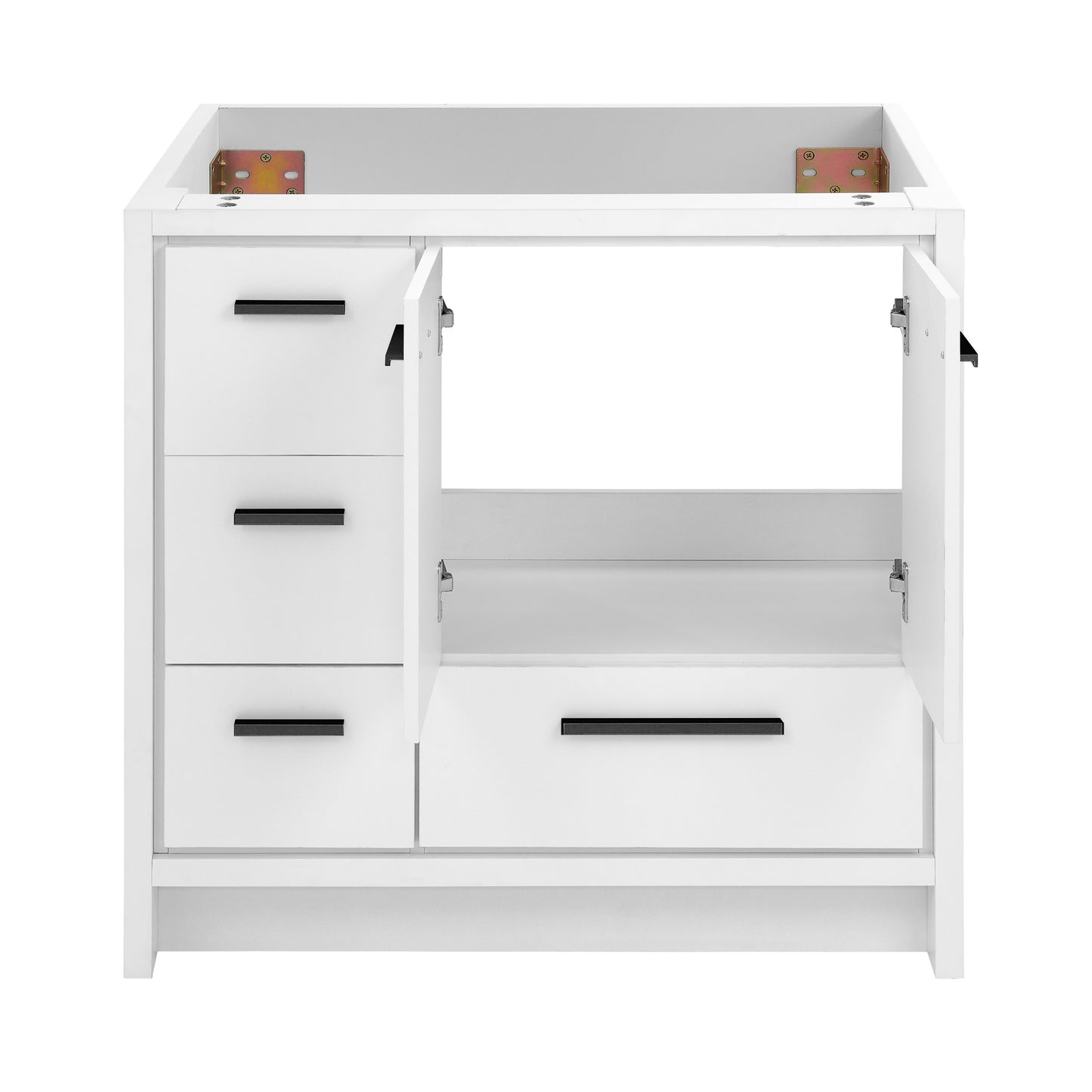 Swiss Madison, Virage 36 Freestanding, Bathroom Vanity in Glossy White - Cabinet