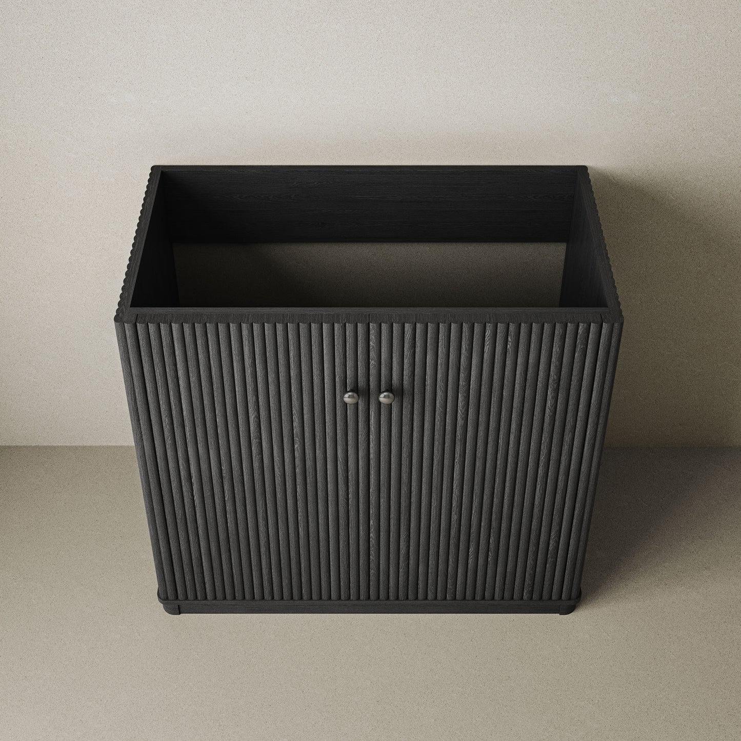 Swiss Madison, Lafayette 36" Freestanding Bathroom Vanity Cabinet without Top in Black Oak