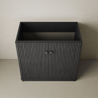 Swiss Madison, Lafayette 36" Freestanding Bathroom Vanity Cabinet without Top in Black Oak