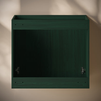 Swiss Madison, Cascade 24" Wall-Mounted Bathroom Vanity Cabinet without Top in Green Oak