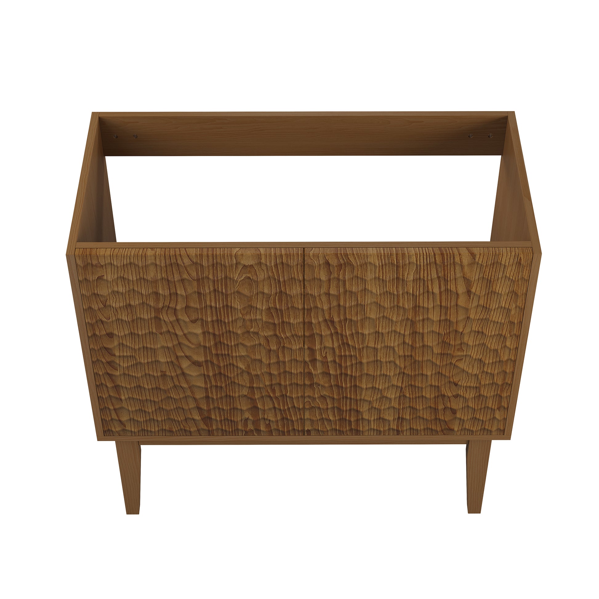 Swiss Madison Bosse 36-inch freestanding bathroom vanity in Brown Oak — view 4