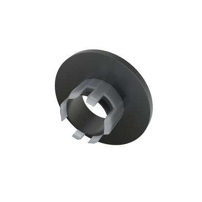 Swiss Madison Overflow Sink Cover bathroom vanity in Matte Black — view 3