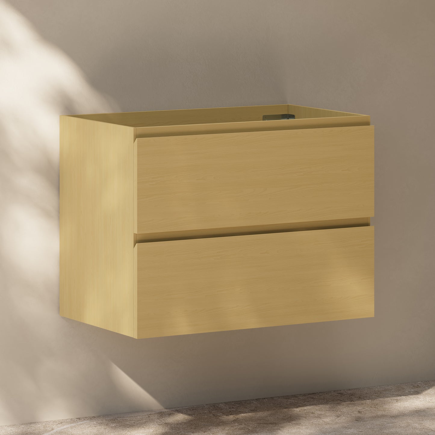 Swiss Madison Liberte 30-inch wall-mount bathroom vanity in Natural Oak — view 4